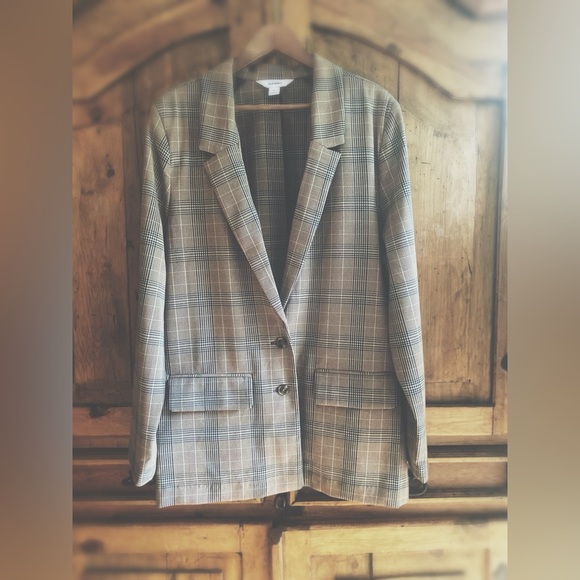 Blazer Single Breasted Plaid - Picture 2 of 12